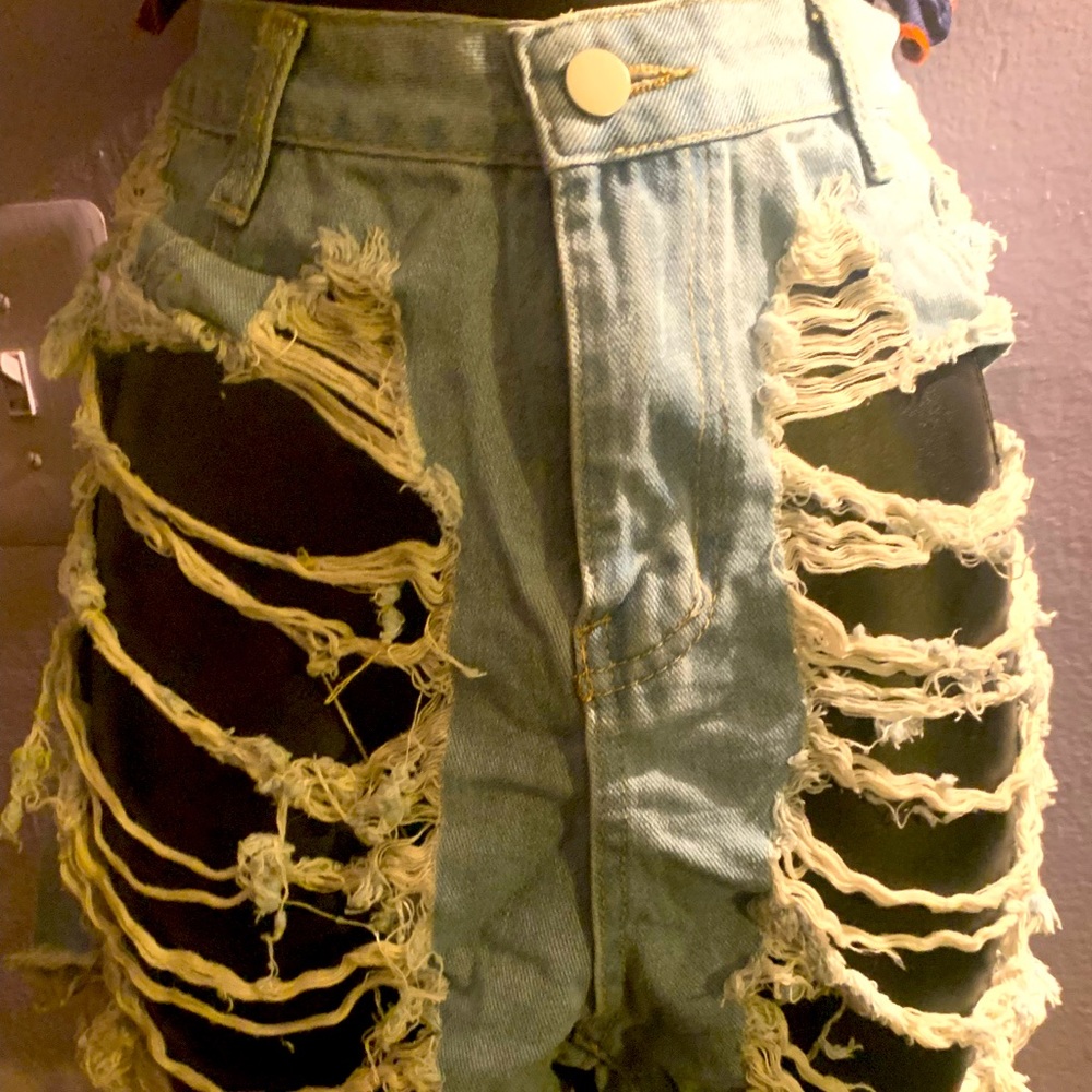 Cut up shorts